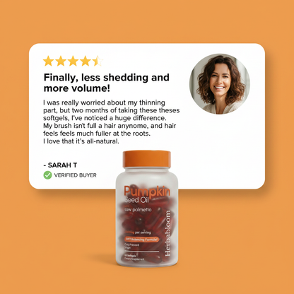 Herbabloom Pumpkin Seed Oil Softgels