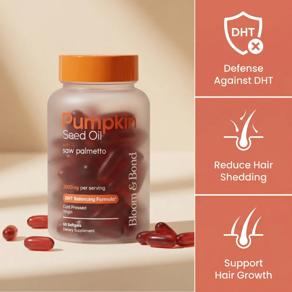 Herbabloom Pumpkin Seed Oil Softgels