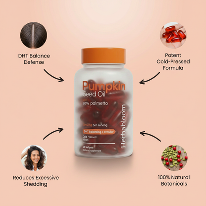 Herbabloom Pumpkin Seed Oil Softgels