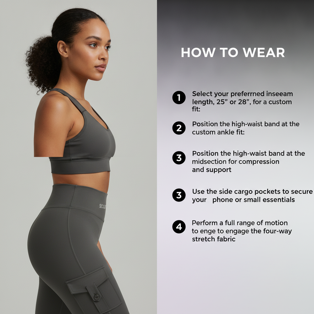 Sculptelle Hedda 25" CoreFlex Leggings