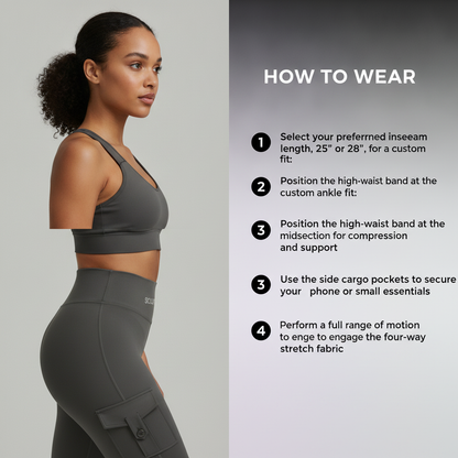 Sculptelle Hedda 25" CoreFlex Leggings