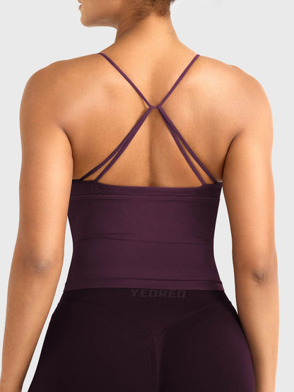 Sculptelle Vinianna Strappy Back Longline Tank