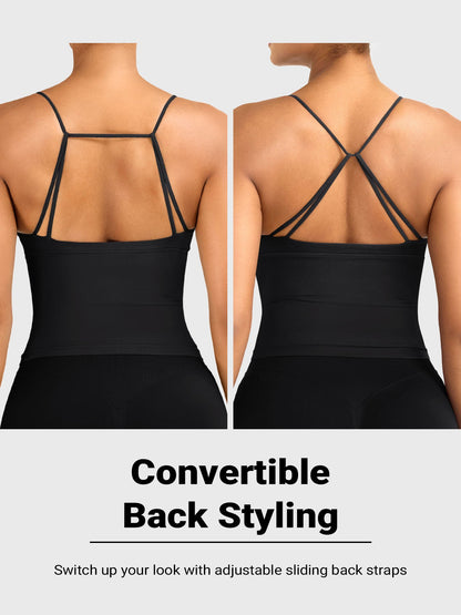 Sculptelle Vinianna Strappy Back Longline Tank