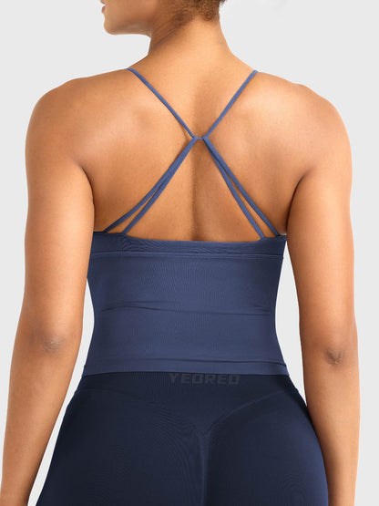 Sculptelle Vinianna Strappy Back Longline Tank