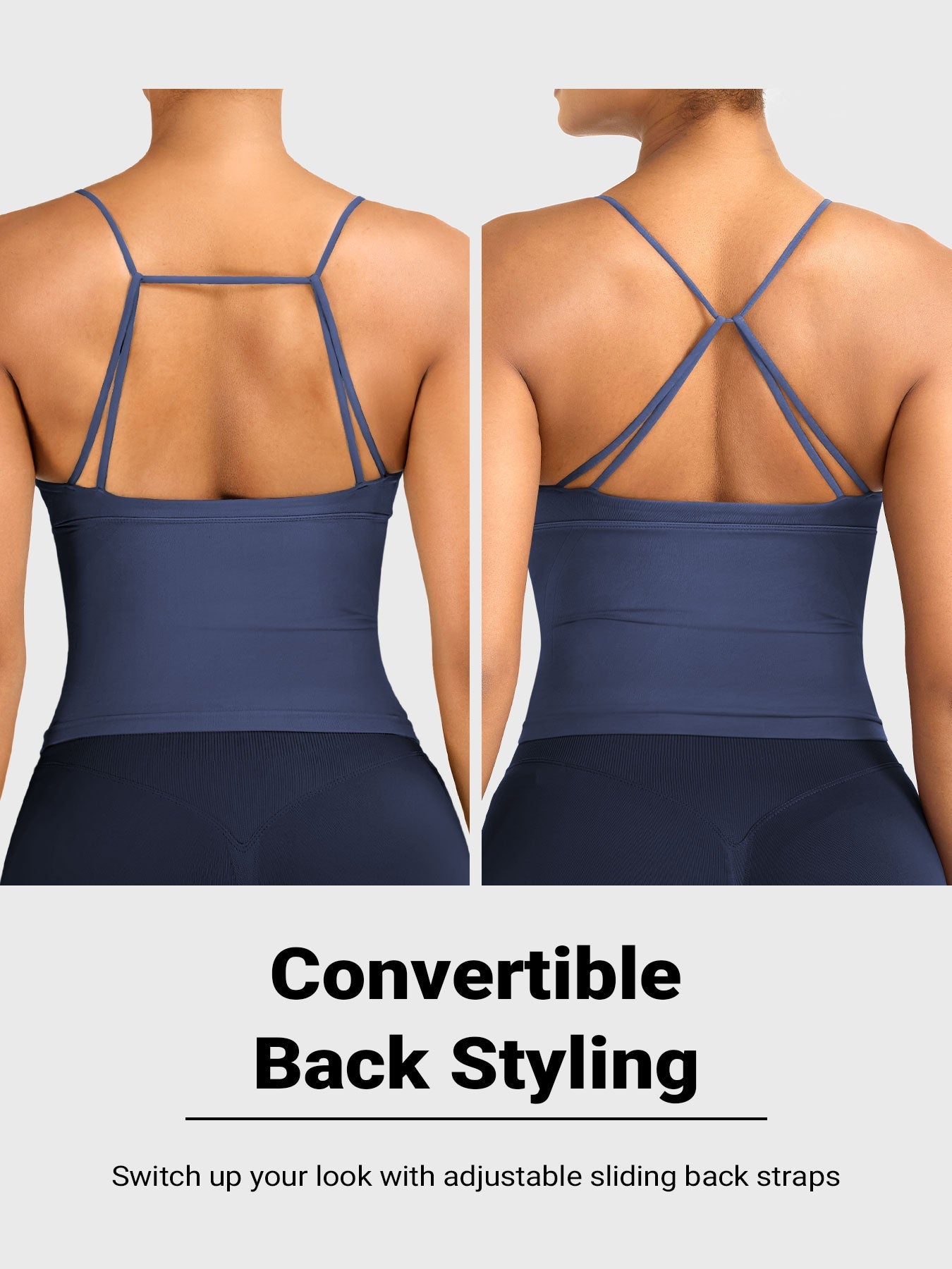 Sculptelle Vinianna Strappy Back Longline Tank