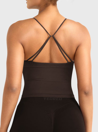 Sculptelle Vinianna Strappy Back Longline Tank