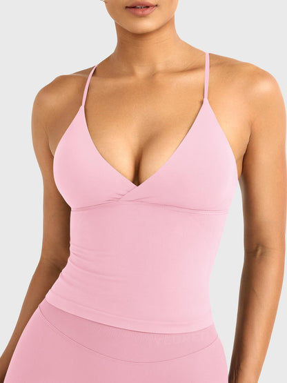 Sculptelle Vinianna Strappy Back Longline Tank