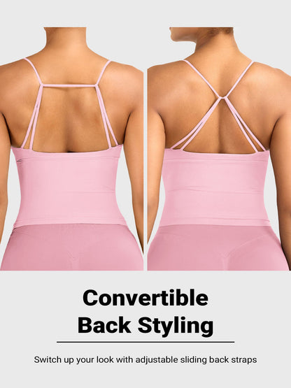 Sculptelle Vinianna Strappy Back Longline Tank