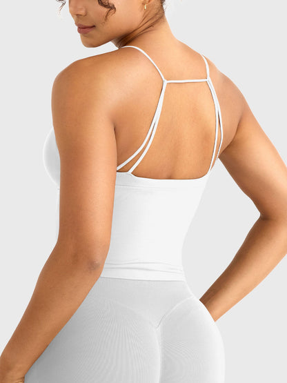 Sculptelle Vinianna Strappy Back Longline Tank